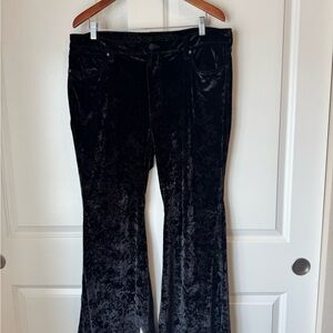 Wranglers Black Velvet Bellbottoms